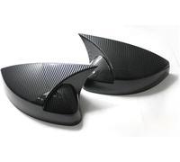 KLBVFDYAN 1 Par Coche Carcasa Espejo Retrovisor para Audi A3 S3 8V RS3 2013-2019, Izquierdo Y Derecho Cubierta De Espejos Inversos Accesorios de Repuesto,A/Carbon Fiber Pattern