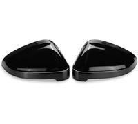 KLBVFDYAN 1 Par Coche Carcasa Espejo Retrovisor para Audi A4 A5 B9 2017 2018 2019 2020 2021-2023 S4 RS4 S5 RS5, Izquierdo Y Derecho Cubierta De Espejos Inversos Accesorios de Repuesto,A/Black