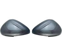 KLBVFDYAN 1 Par Coche Carcasa Espejo Retrovisor para Citroen C4 Picasso 2013 2014 2015 2016 2018, Izquierdo Y Derecho Cubierta De Espejos Inversos Accesorios de Repuesto,A/Carbon