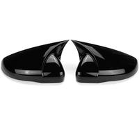 KLBVFDYAN 1 Par Coche Carcasa Espejo Retrovisor para VW Golf 6 MK6 GTI GTD 2009-2013, Izquierdo Y Derecho Cubierta De Espejos Inversos Accesorios de Repuesto,A/Gloss Black