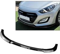 KLBVFDYAN Coche Alerón Delantero para Hyundai i30 MK2 MK2.5 2012-2017, Alerón Delantero Labio Hoja Divisoria Lip Exteriores Accesorios