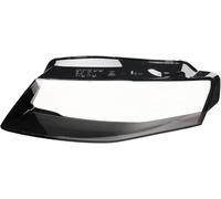 KLBVFDYAN Coche Carcasas para Faros para Audi A4 A4L B8 2009 2010 2011 2012, Auto Transparente Carcasa De Lente De Faro Cubierta De Lente De Faro,A/Left