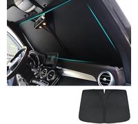 KLBVFDYAN Coche Delantero Parabrisas Parasol para FIAT 500/500C/500E/Abarth 500 2007-2022 2023 2024, Plegable Parasol Protección UV Protección Solar Interior Accesorios