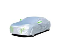 KLBVFDYAN Funda Coche Exterior para Renault Captur -II/ 2019 2020 2021 2022 2023 2024, Auto Cubierta Impermeable Resistente al Sol Polvo Lluvia con Tiras Reflectantes,A/Silver-Green-2