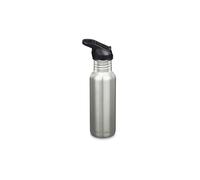 Klean Kanteen - Botella Classic con tapa Seal sport 18oz (532ml) Plateado