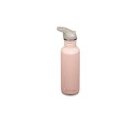 Klean Kanteen Fahrrad Trinkflaschen Classic Narrow (Flip Sport) mit Trinkverschluss aus Edelstahl in der Farbe Rosa mit einem Volumen von 800 ml, 1011198