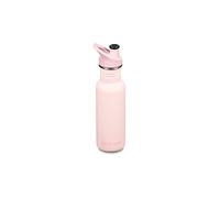 KLEAN KANTEEN Botella de agua de acero inoxidable Classic 800ml Sport Cap rosa