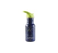 KLEAN KANTEEN Botella de agua para niños Flip Seal Sport Cap Wistraw 355ml azul oscuro
