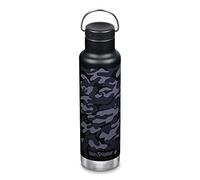Klean Kanteen 592ml vacío clásico aislamiento cantimplora Loop tapa Black Camo