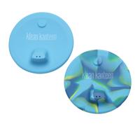 Klean Kanteen Kid's Cup Sippy Lid 2-Pack Goma Spill Proof Azul/Azul Tie Dye