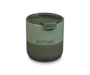 Klean Kanteen Rise Lowball - Vaso de acero inoxidable con tapa abatible de 10 onzas