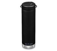 Klean Kanteen TKWide 20oz (w/Twist Cap) Botella, Unisex Adulto, Black (BK)