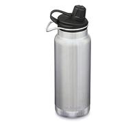 Klean Kanteen Tkwide 32oz (W/Chug Cap) -Brushed Stainless Botella, Unisex Adulto, Cepillado Inoxidable