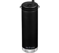Klean Kanteen TKWide 592ml Botella Agua Aislante Matraz Twist Cap w/Straw Negro