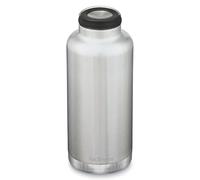 Klean Kanteen TKWide 64oz (w/Loop Cap) Botella, Unisex Adulto, Cepillado Inoxidable