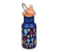 Klean Kanteen Trinkflasche Classic Narrow (Sippy Cap) mit Trinkverschluss aus Edelstahl in der Farbe Blau mit einem Volumen von 355 ml, 1011204