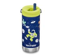 Klean Kanteen Unisex's TKWide 12 oz (con tapa Twist) color Space Case azul marino
