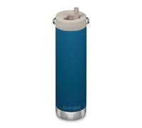 Klean Kanteen Unisex's TKWide 20 oz (con tapa Twist) color azul índigo