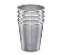 Klean Kanteen Vaso Acero Pack 10oz, 96 mm H x 83.8 mm W, Paquete de 4