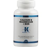 KLEAN LABS Calcio y Magnesio + Boro - 100 comprimidos KLEAN LABS