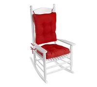 Klear Vu Cojín solárium, cojín para Mecedora para Interiores y Exteriores, para Patio, Sala de Estar o guardería, Juego de 2 Piezas, Asiento de 19 x 19 Pulgadas y Respaldo de Asiento de 21 x 18