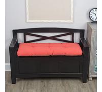 Klear Vu The Gripper - Cojín Antideslizante para Banco de Almacenamiento y Asiento de Ventana, 1 Pieza, Color Coral, 89,9 cm