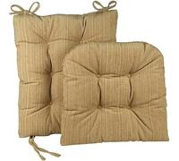 Klear Vu The Gripper - Cojines Antideslizantes para Silla Mecedora, Arena, Seat Measures: 17x17x3 Inches. Back Measures: 17x21x3 Inches. - Rembrandt