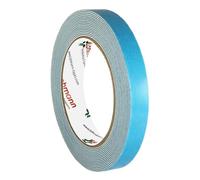 KLEBESHOP24 Duplocoll 918 Cinta adhesiva de doble cara para espejo, tamaño a elegir, 1 mm de grosor, de espuma de polietileno blanca, cinta adhesiva de montaje de Lohmann, 15 mm x 5 m