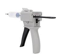 Klebstoff Dispensador de Pistola de Pegamento, Kit de Herramientas con Utensilio de Plástico de 30Cc y 50Cc, Adaptador de Jeringa