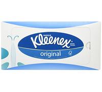 Kleenex 8824 Pañuelos de papel de 3 capas, 20 x 20 cm, blancos, 72 pañuelos