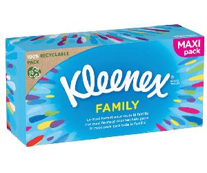 Kleenex Caja Pañuelos Family 140 uds