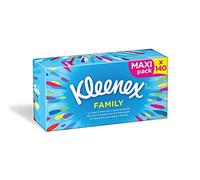 Kleenex Family Pack P140 - Caja de pañuelos, 140 pañuelos