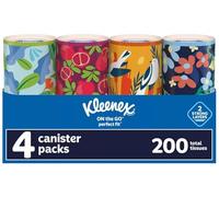 Kleenex Tejido facial de ajuste perfecto, 50 quilates, paquete de 4