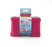Kleeneze KL070890EU Esponja De Cocina Microfibra, Paños De Limpieza Profunda De Doble Cara, Estropajos De Esponja Abrasiva, Reutilizable Y Diseñado Ergonómicament, Producto De Limpieza Superabsorbente