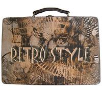 Kleiber - 91984 - Maletín Retro Style Grande - Maletín, Box, Madera, marrón, 34 x 13, 5 x 23 cm
