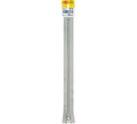 Kleiber + Co.GmbH 69847 - Cremallera en espiral (plástico, 2,5 x 22 x 4 mm), color beige