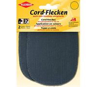 Kleiber - Coderas y Rodilleras, termoadhesivas o para coserlas, Color Gris, 2 por Paquete