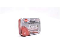 Kleiber - Kit de Costura en Lata, 70 Piezas, Color Rojo