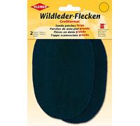 Kleiber - Rodilleras/Coderas de Ante, tamaño Grande, Color Azul Marino