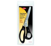 Kleiber - Tijera rematadora de Sastre, de Acero Inoxidable, 235 mm, Mango Color Negro