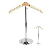 Kleiderbügelständer aus Metall, Kleiderständer | Stabiler Kleiderbügel - Verstellbarer Schulterständer für T-Shirts Kleiderbügelständer aus Metall verstell Präsentation von T-Shirts bei Vendor-Events