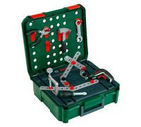 Theo Klein 8396 Bosch, Maleta de Trabajo + IXOLINO II, para Juegos de construcción, con Herramienta y Accesorios, Juguete para niños Desde 3 años