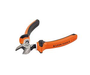 Klein Tools 2206EINS - Cortadores diagonales aislados para electricista (160 mm), color blanco