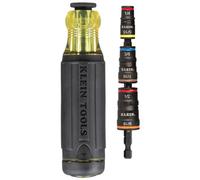Klein Tools 32303HD - Juego de destornilladores de impacto, 20 en 1 SAE con clasificación de impacto y herramienta de destornillador con puntas Phillips, ranuradas, cuadradas y Torx
