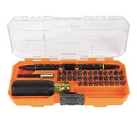 Klein Tools 32501HD KNECT - Juego de destornilladores y tuercas de 46 piezas con clasificación de impacto y caja MODbox, 39 brocas, 4 destornilladores de tuerca, soporte de brocas, mango