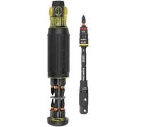 Klein Tools 32516HD KNECT - Destornillador híbrido 16 en 1 con clasificación de impacto, magnético, enchufe abatible, 11 brocas, 2 destornilladores de tuerca, adaptador cuadrado de 3/8 pulgadas