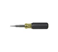 Klein Tools 32517 - Destornillador de trinquete con 6 brocas comunes, 4 puntas de destornillador y 3 tamaños de destornillador