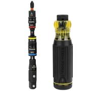 Klein Tools 32517HD KNECT - Destornillador híbrido 17 en 1 con clasificación de impacto, magnético, enchufe abatible, 11 brocas, 3 destornilladores de tuerca, soporte de brocas, adaptador cuadrado