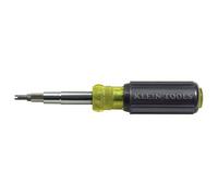 Klein Tools, 32527, Destornillador multibroca y llave de tuerca, 11 en 1 con puntas Phillips, ranuradas, cuadradas y Schrader y llaves de tuerca