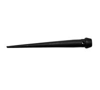 Klein Tools 3255TT - Pasador de cabeza ancha hecho de acero forjado con calor con acabado negro y agujero de sujeción, fabricado en EE. UU., 3,1 cm